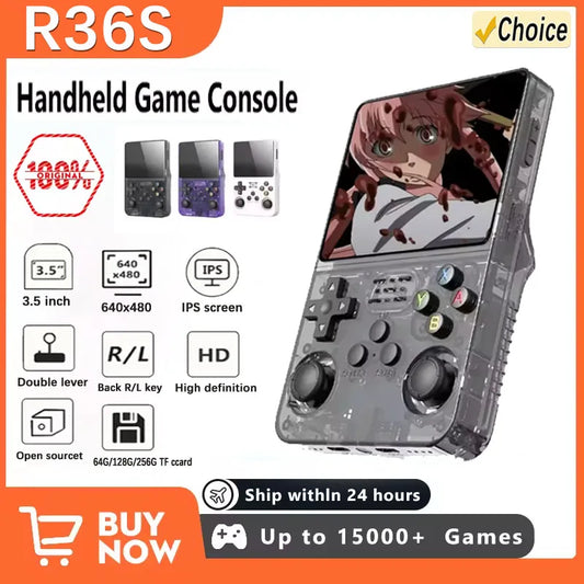 Bärbar Retro Spelkonsol